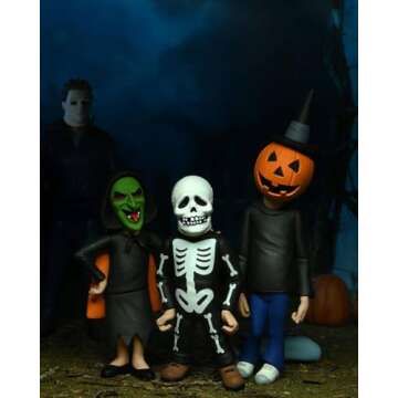 NECA Halloween 3 Trick OR TREATERS Figures 3PK - Collectible Fun