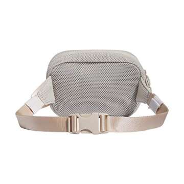 adidas Airmesh Waist Pack/Travel Bag, Alumina Beige, One Size
