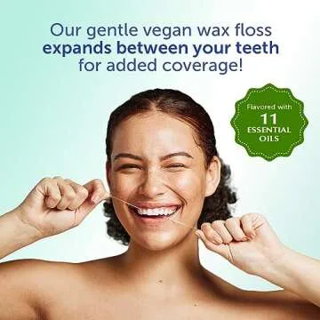 Eco-Dent GentleFloss: Vegan Waxed Dental Floss in Eco Packaging