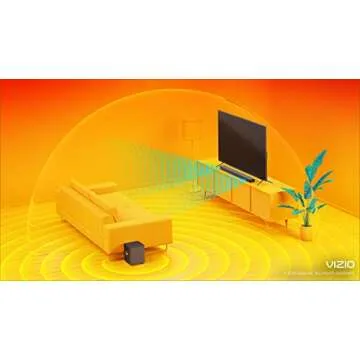 VIZIO V-Series 2.1 Home Theater Sound Bar for Immersive Audio