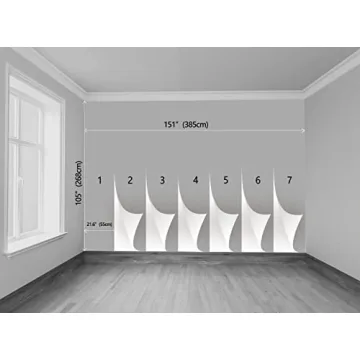 Reyhui Tropical Leaves Safari Animals Wallpaper Mural for Kids