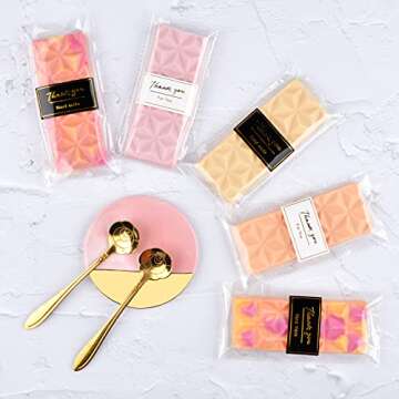 Fimary Chocolate Bar Mold Deep Silicone Molds for Candy