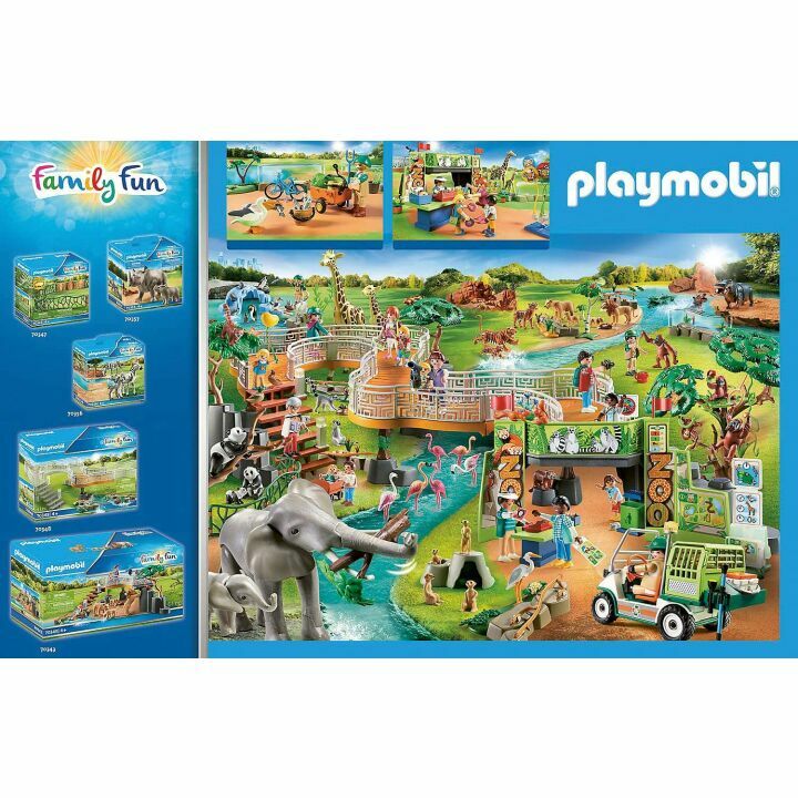 Playmobil Large City Zoo - A Wild Adventure