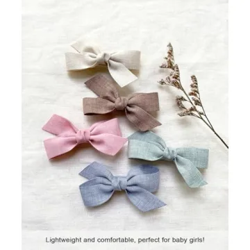 Cherssy Baby Girls Hair Bows Clips for Stylish Infants