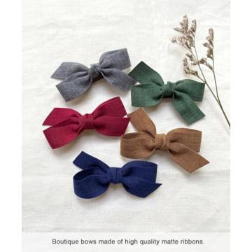 Cherssy Baby Girls Hair Bows Clips for Stylish Infants