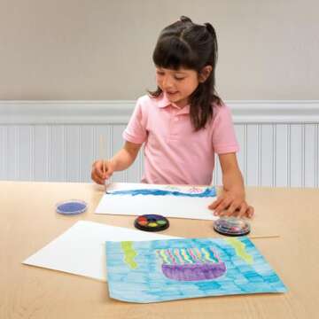 Pacon Corporation 4925 Watercolor Paper, 90lb., 9-Inch x11-Inch , 50SH/PK, White