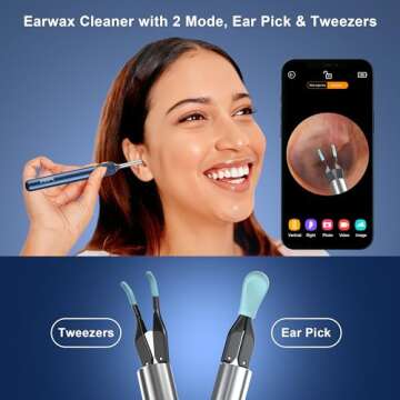 BEBIRD Ear Wax Removal Tool with Camera: Safe & Efficient Cleaning Kit for All