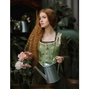 Stylish Cottagecore Bustier Corset Top for Women