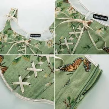 Stylish Cottagecore Bustier Corset Top for Women