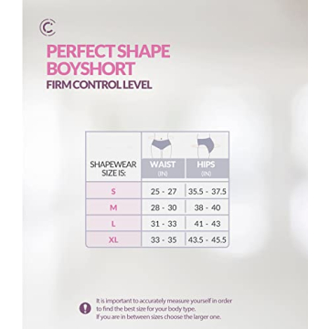 CURVEEZ Shapewear Shorts for Women - Tummy Control