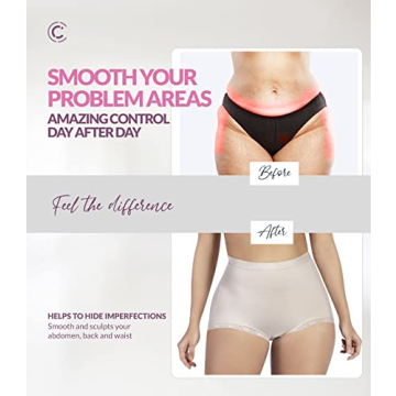 CURVEEZ Shapewear Shorts for Women - Tummy Control