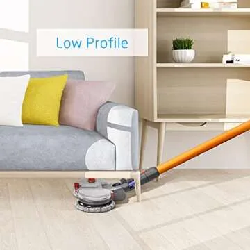 DrRobor Electric Mop Head for Dyson - Efficient Cleaning Solution