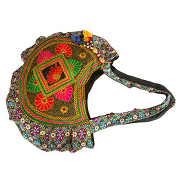 Colorful Handmade Floral Tote Bag for Women - Durable & Stylish