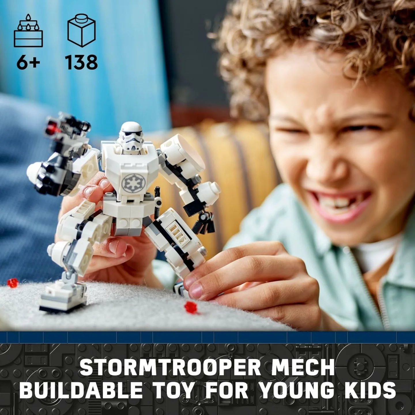 LEGO Star Wars Stormtrooper Mech 75370 Action Figure