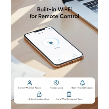 eufy Smart Lock C33 with Fingerprint Access and Wi-Fi