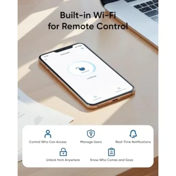 eufy Smart Lock C33 with Fingerprint Access and Wi-Fi
