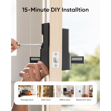 eufy Smart Lock C33 with Fingerprint Access and Wi-Fi