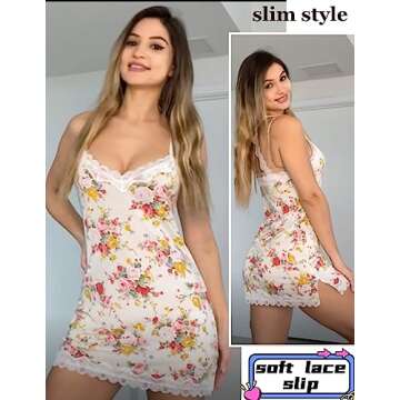 Avidlove Women's Nightdress - Soft & Stylish Chemise