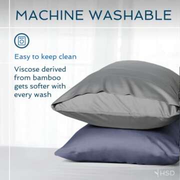 Hotel Sheets Direct 3 Piece King Size Duvet Cover Set, 100% Viscose Derived from Bamboo Comforter Cover with 2 Pillow Shams, Moisture-Wicking, Silky Soft Texture, Cooling, Breathable, Easy Care, White