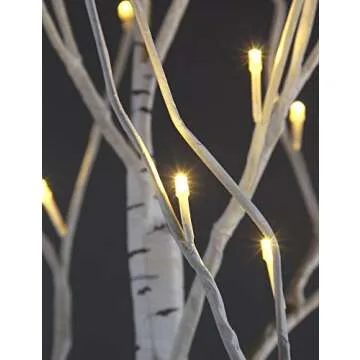 Stunning LIGHTSHARE 8FT Birch Tree for All Occasions
