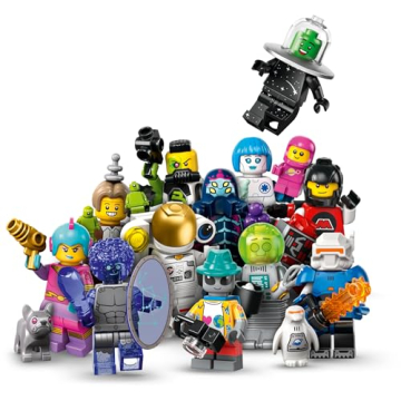 LEGO Space Minifigures 6 Pack for Kids | Collectible Toys