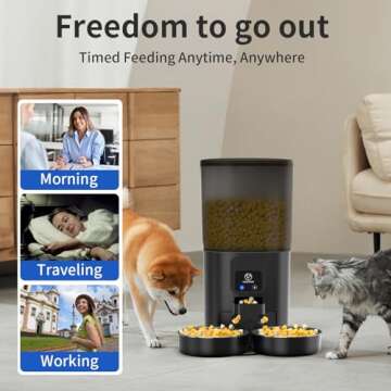 PAPIFEED 7L Automatic Cat Feeder with WiFi App Control