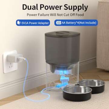 PAPIFEED 7L Automatic Cat Feeder with WiFi App Control