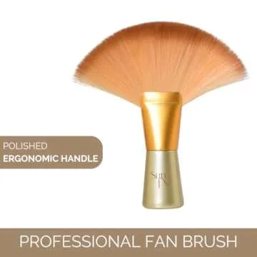 SunFX Finishing Powder Brush for Effortless Makeup Application