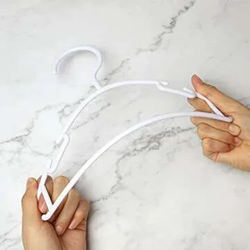 GoodtoU Baby Hangers - Sturdy Plastic Toddler Clothes Hangers
