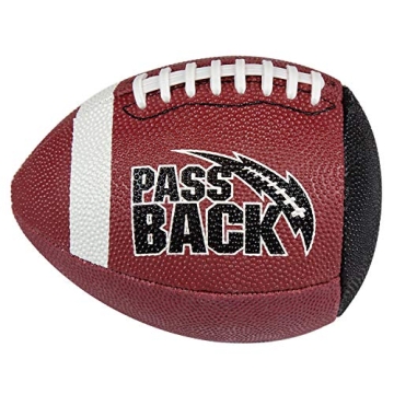 Passback Junior Rubber Football, Perfect for Ages 9-13, Training & Fun