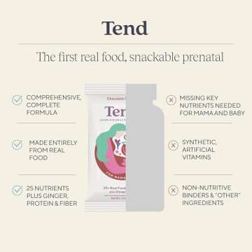 Organic Daily Tend Prenatal Vitamin Bar for Moms