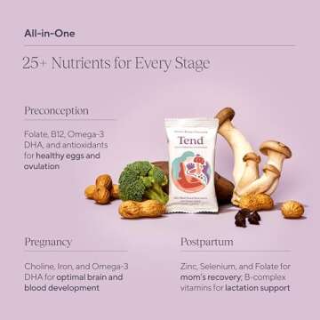 Organic Daily Tend Prenatal Vitamin Bar for Moms