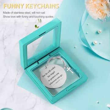 Christian Gifts for Women, Faith Based Gifts Religious Gifts for Women Catholic Christmas Gifts Birthday Gifts Inspirational Spiritual Bible Verse Gifts with Tote Bag for Mom Grandma