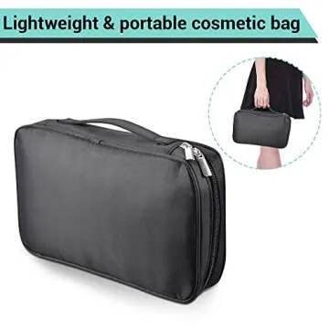 Portable BYOOTIQUE Makeup Brush Bag Organizer for Beauty