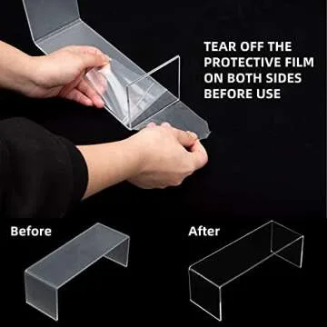 ihomecooker Clear Acrylic Display Risers for Events and Retail