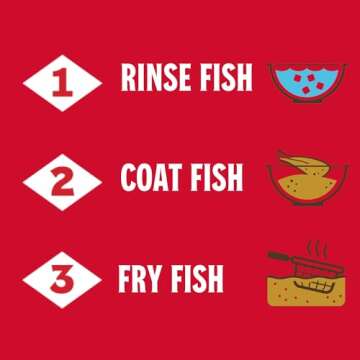 Louisiana Fish Fry Cajun Fry 10oz - Perfect Crispy Coating for Frying