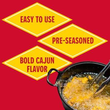 Crispy Louisiana Fish Fry Cajun Fry 10oz - Add Flavor