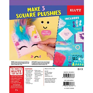 Klutz Sew Squishy Cubes Craft Kit for Creative Kids