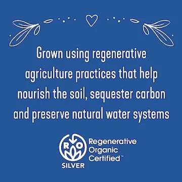 Wholesome Sweeteners 24-Ounce Regenerative Organic Certified Turbinado Sugar, Fair Trade, Non GMO, Gluten Free & Vegan, 1 Pack