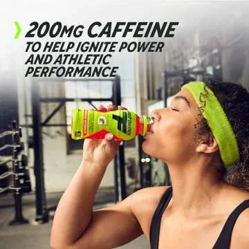 Fast Twitch Energy drink from Gatorade, Strawberry Watermelon, 12 Oz Bottles,(Pack of 12), 200mg Caffeine, Zero Sugar, Electrolytes