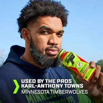 Fast Twitch Energy drink from Gatorade, Strawberry Watermelon, 12 Oz Bottles,(Pack of 12), 200mg Caffeine, Zero Sugar, Electrolytes