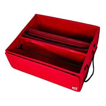 [Ribbons Storage Box] - Holds Ribbon Rolls Size Small Through Extra Large | Ribbon Dispenser for Eac...