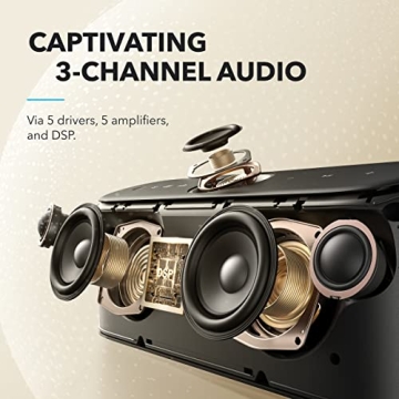 Soundcore Motion X600 Bluetooth Speaker - 50W Waterproof Sound