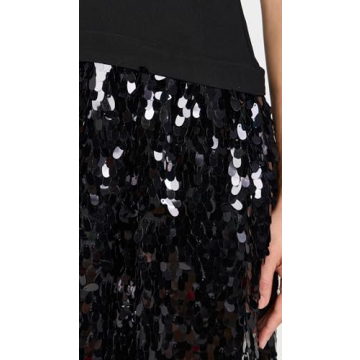 Elegant SIMONMILLER Women's Memphis Crepe Sequin Dress