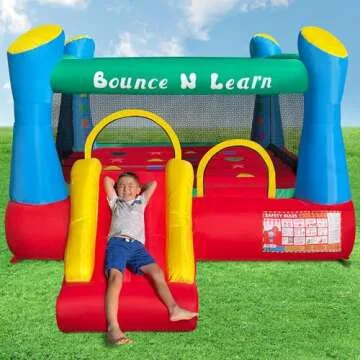 Funormous Educational Bounce House for Kids Ages 3-8