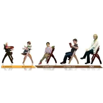 Abiie Beyond Junior High Chair - Adjustable, Stylish & Safe