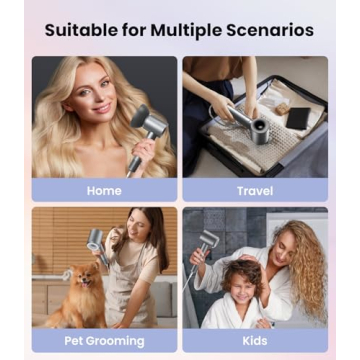 Lightweight Ionic Hair Dryer for Fast, Quiet Drying