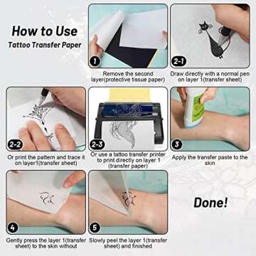 Modacraft Tattoo Practice Kit for Beginners and Artists