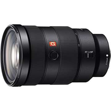 Sony (SEL2470GM FE 24-70mm F2.8 GM Full Frame E-Mount Lens w/Sandisk Extreme PRO SDXC 128GB UHS-1 Memory Card
