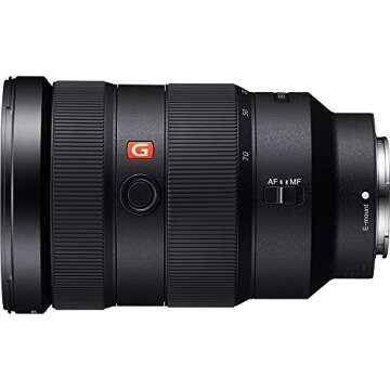 Sony (SEL2470GM FE 24-70mm F2.8 GM Full Frame E-Mount Lens w/Sandisk Extreme PRO SDXC 128GB UHS-1 Memory Card